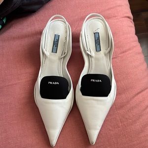 Authentic Prada kitten heels